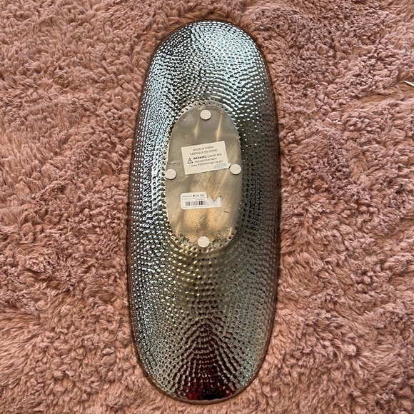 NWT Beautiful Silver Toned Bowl for Decor or Use - Picture 3 of 7